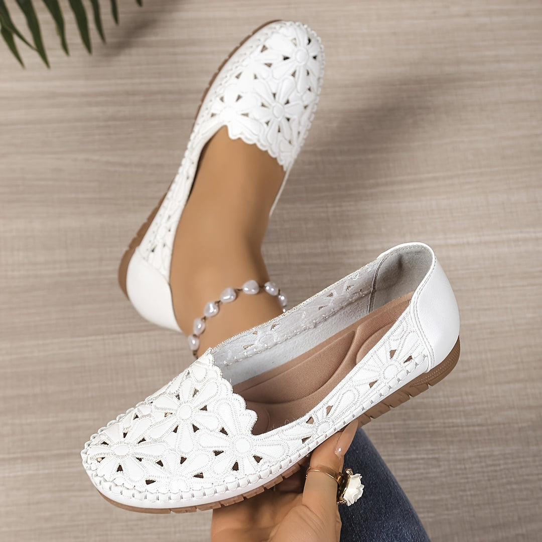 Etta | The Floral Orthopedic Flat