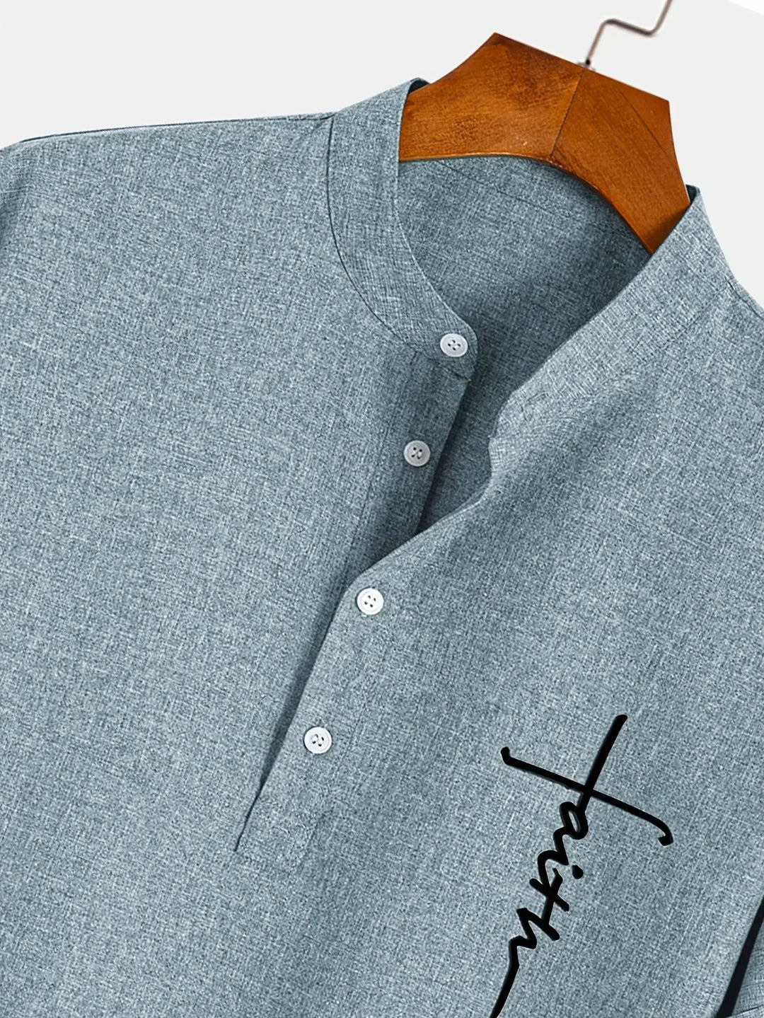 Lev | The Stand Collar Shirt