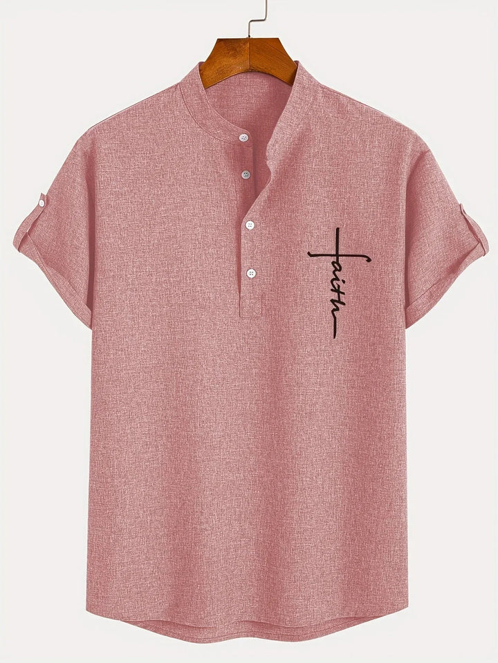 Lev | The Stand Collar Shirt
