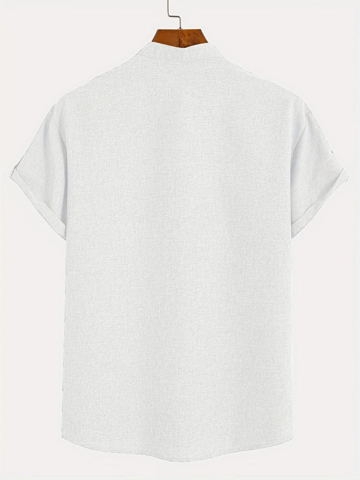 Lev | The Stand Collar Shirt