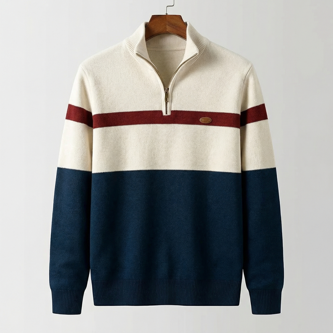 Heath | The Tailored Quarter-Zip Pullover
