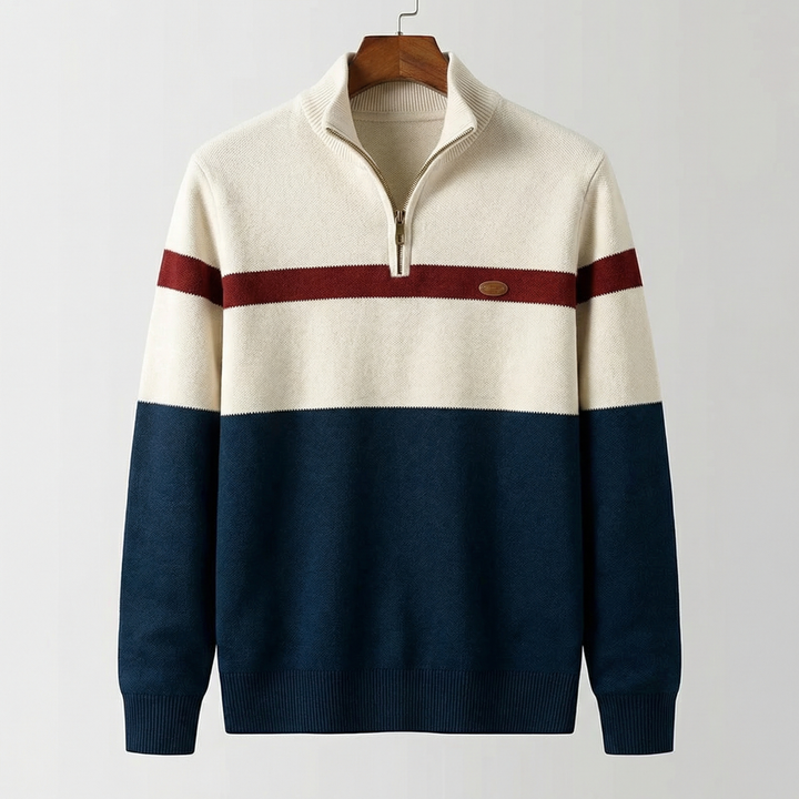 Heath | The Tailored Quarter-Zip Pullover