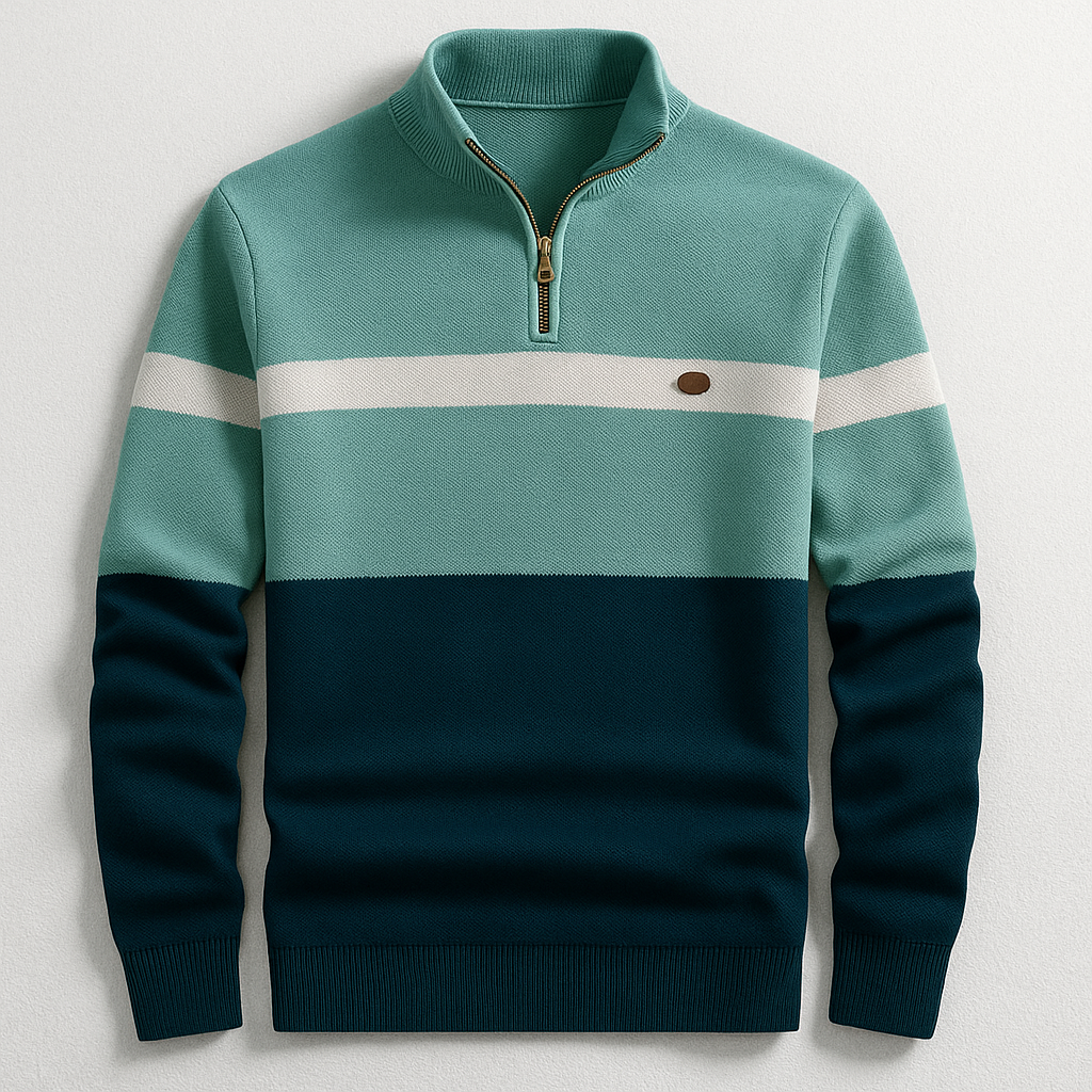 Heath | The Tailored Quarter-Zip Pullover