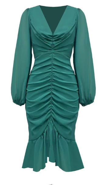 Seraphine | The Emerald Mermaid Gown