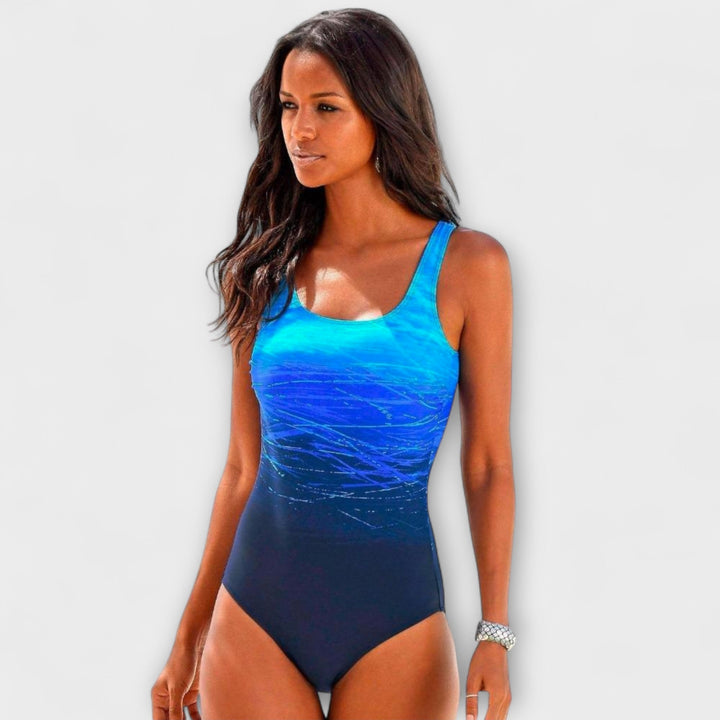 One-Piece Sport Swimsuit — Women's Active Swim