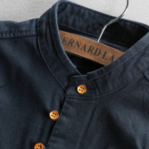 Pax | The Stand-Collar Button Shirt