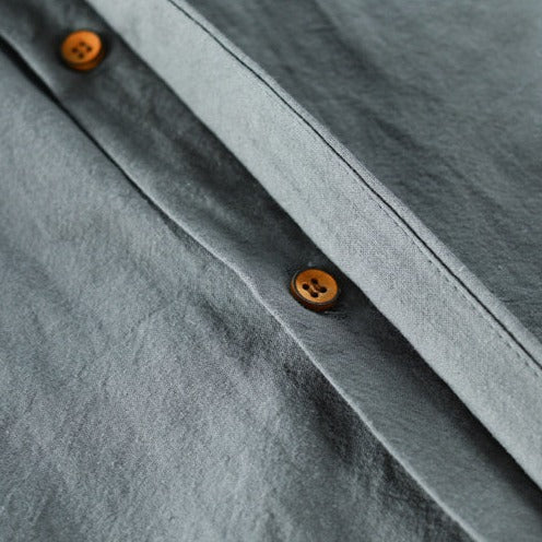 Pax | The Stand-Collar Button Shirt