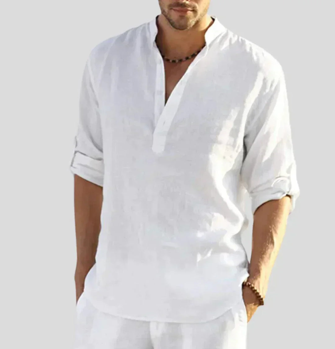 Dalton | Men's Luxe Summer Shirt — Relaxed Refined Fit