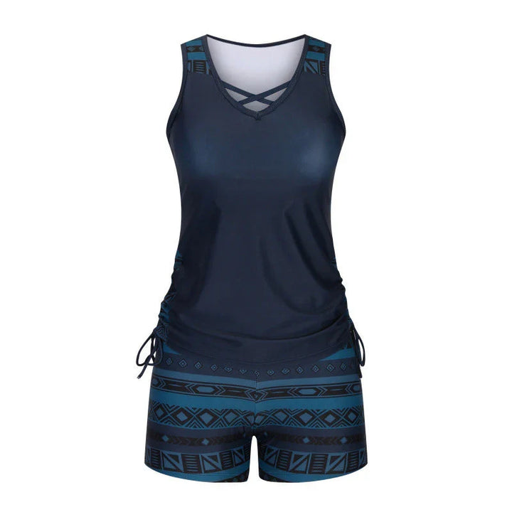 Mavi | The Adjustable Boho Tankini Set