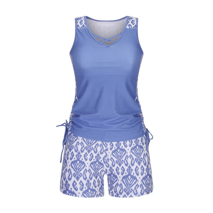 Mavi | The Adjustable Boho Tankini Set