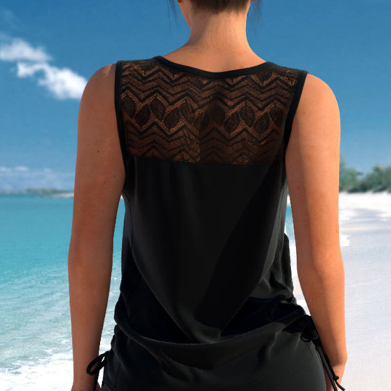 Mavi | The Adjustable Boho Tankini Set