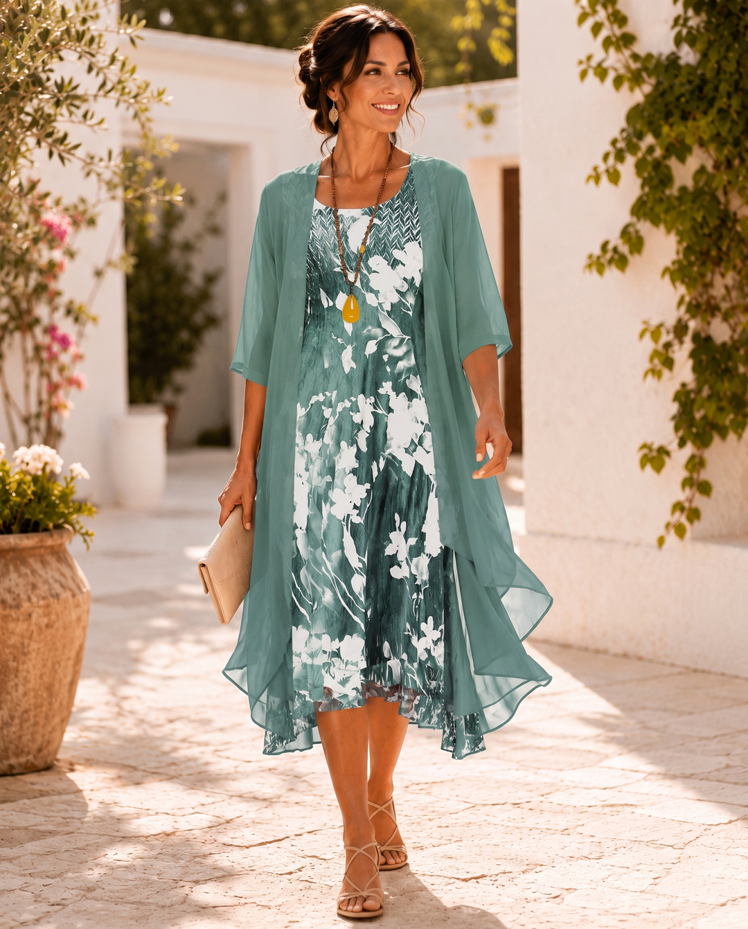Alma | The Two-Layer Flowing Dress