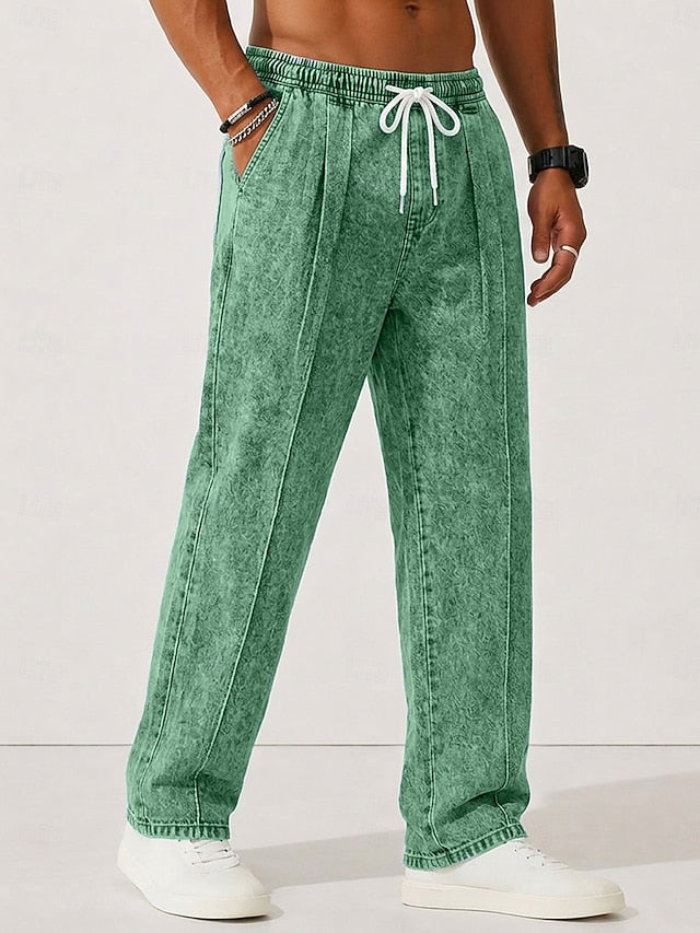 Moss | The Faded Drawstring Trouser