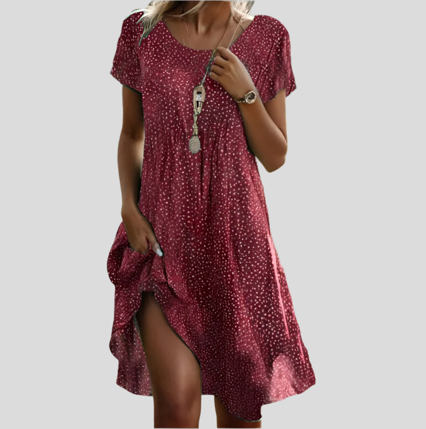 Yara | The Bohemian Print Dress