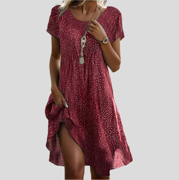Yara | The Bohemian Print Dress