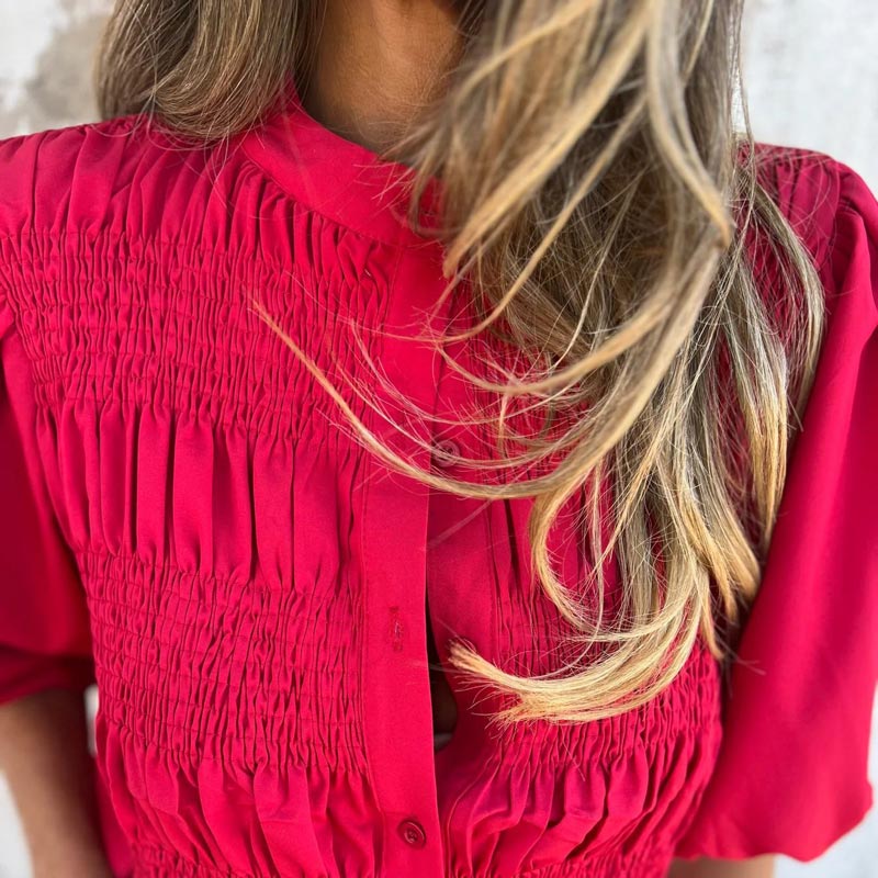 Julia | Women's Boho-Chic Flowy Blouse — Relaxed Fit