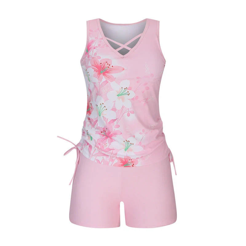 Mavi | The Adjustable Boho Tankini Set