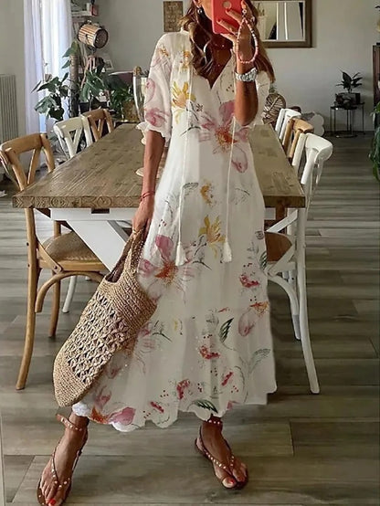 Lola | The Boho Pom-Pom Dress