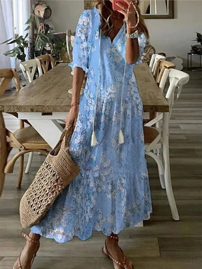 Lola | The Boho Pom-Pom Dress
