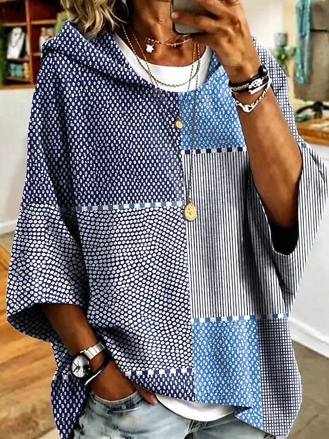 Bex | The Oversized Print Hoodie