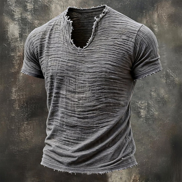 Griffin | The Vintage Frayed V-Neck